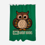 OWL About Books-None-Polyester-Shower Curtain-erion_designs