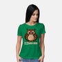 OWL About Books-Womens-Basic-Tee-erion_designs