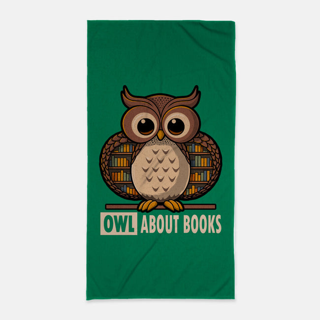 OWL About Books-None-Beach-Towel-erion_designs