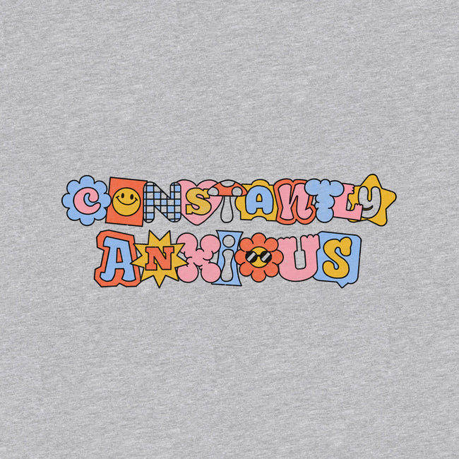 Constantly Anxious-Youth-Basic-Tee-eduely
