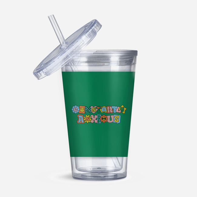 Constantly Anxious-None-Acrylic Tumbler-Drinkware-eduely