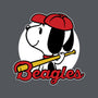 Comic Beagle Baseball-None-Memory Foam-Bath Mat-Studio Mootant