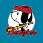 Comic Beagle Baseball-None-Beach-Towel-Studio Mootant