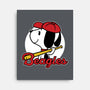 Comic Beagle Baseball-None-Stretched-Canvas-Studio Mootant