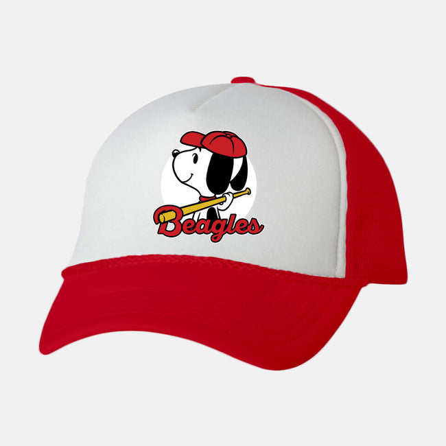 Comic Beagle Baseball-Unisex-Trucker-Hat-Studio Mootant