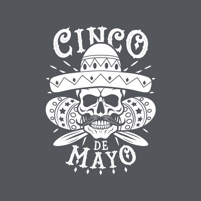 Cinco De Mayo Skull-None-Glossy-Sticker-Boggs Nicolas