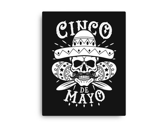 Cinco De Mayo Skull