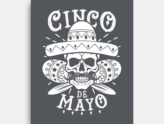 Cinco De Mayo Skull