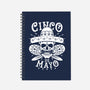 Cinco De Mayo Skull-None-Dot Grid-Notebook-Boggs Nicolas