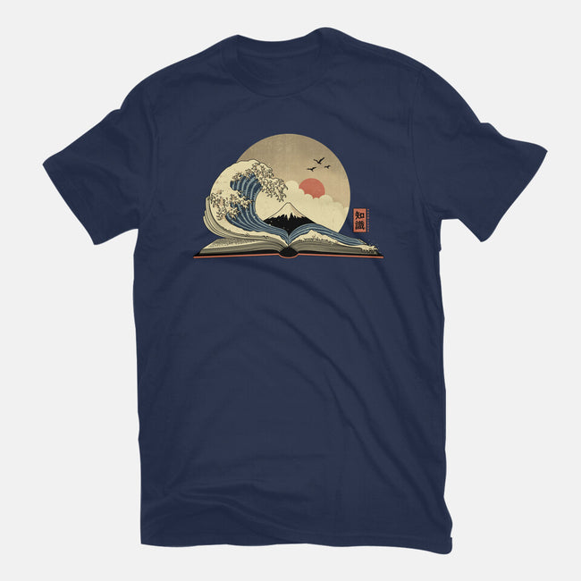 The Great Wave Of Knowledge-Youth-Basic-Tee-retrodivision