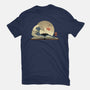 The Great Wave Of Knowledge-Unisex-Basic-Tee-retrodivision