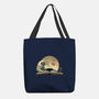 The Great Wave Of Knowledge-None-Basic Tote-Bag-retrodivision