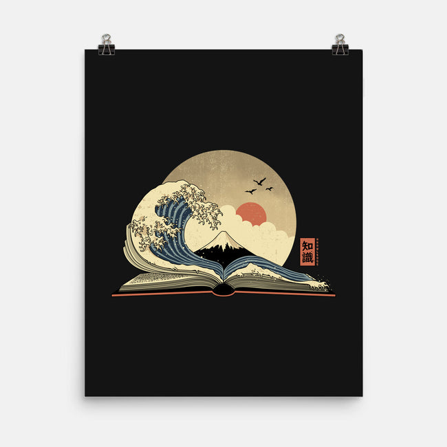 The Great Wave Of Knowledge-None-Matte-Poster-retrodivision