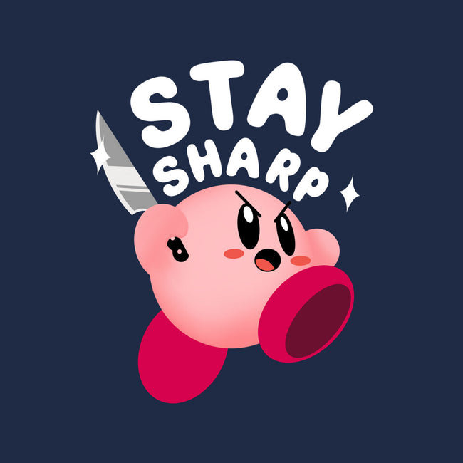 Kirby Stay Sharp-Womens-Fitted-Tee-Tri haryadi