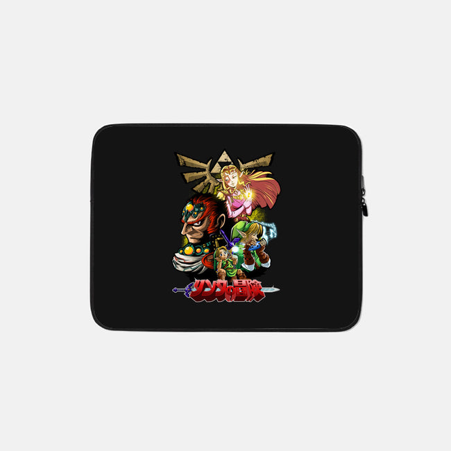 Hyrule Force-None-Zippered-Laptop Sleeve-Diego Oliver