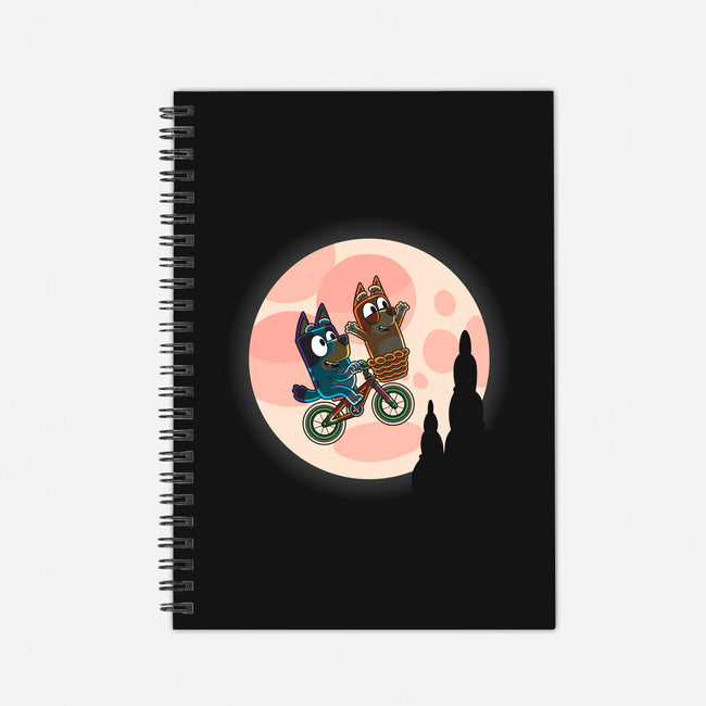Heelers Moon-None-Dot Grid-Notebook-jasesa