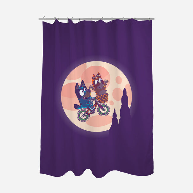 Heelers Moon-None-Polyester-Shower Curtain-jasesa
