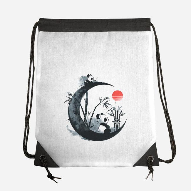 Panda Print-None-Drawstring-Bag-Vallina84