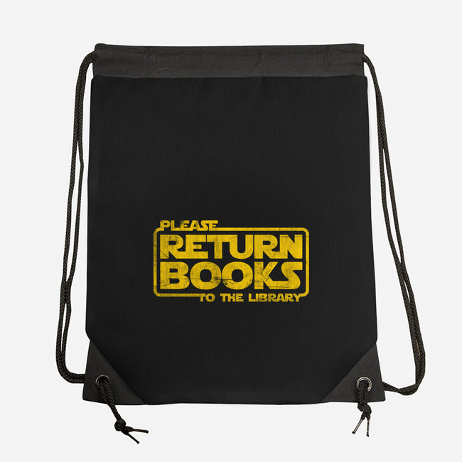 The Return Of The Books-None-Drawstring-Bag-NMdesign