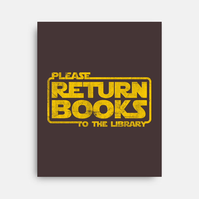 The Return Of The Books-None-Stretched-Canvas-NMdesign