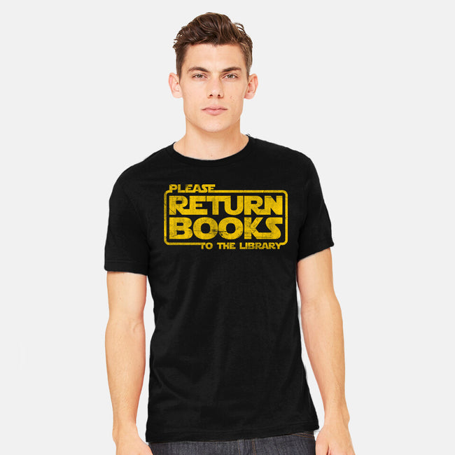 The Return Of The Books-Mens-Heavyweight-Tee-NMdesign