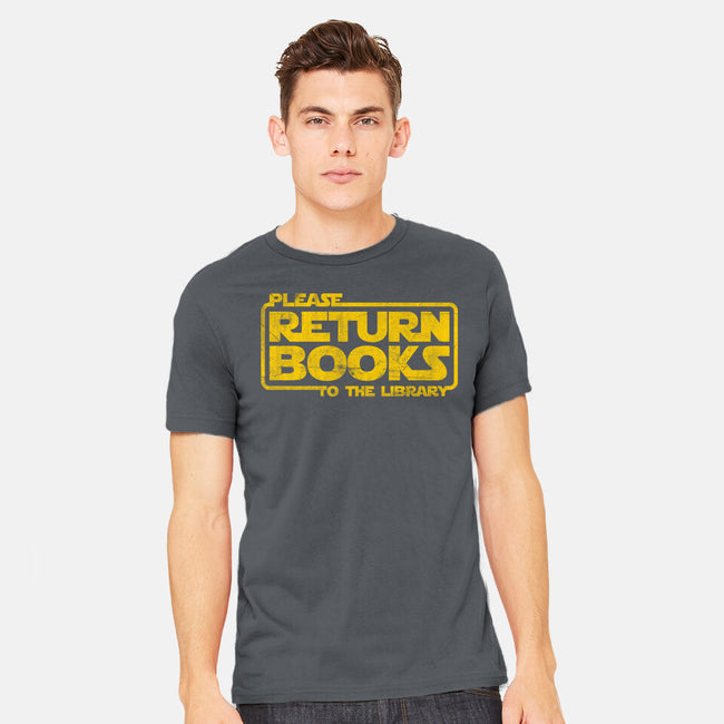 The Return Of The Books-Mens-Heavyweight-Tee-NMdesign