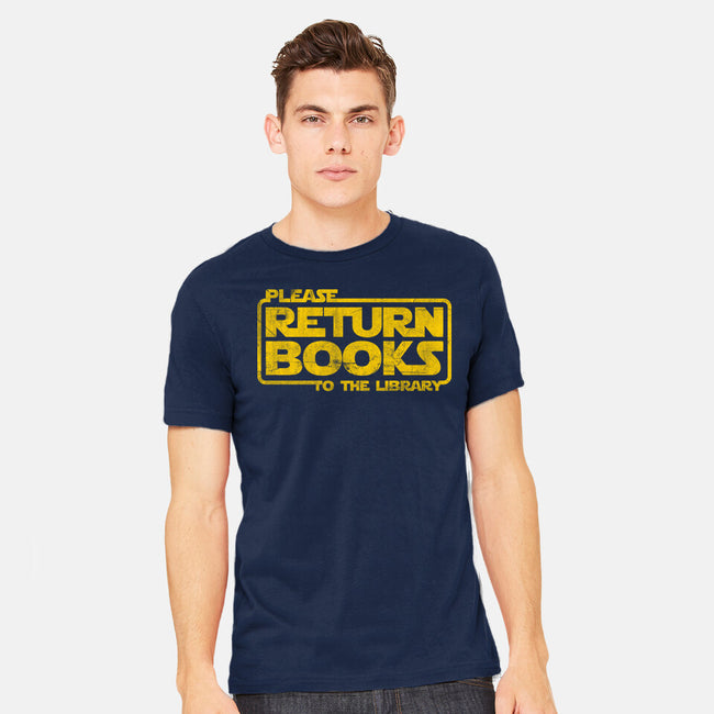 The Return Of The Books-Mens-Heavyweight-Tee-NMdesign