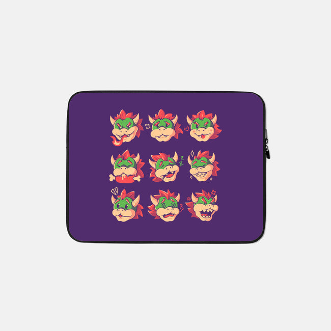 King Moods-None-Zippered-Laptop Sleeve-Arigatees