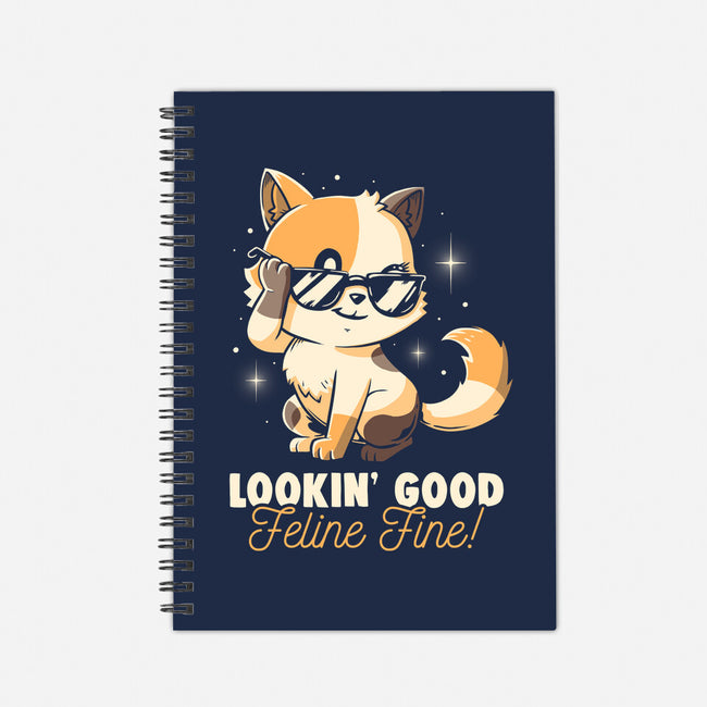 Feline Fine-None-Dot Grid-Notebook-koalastudio