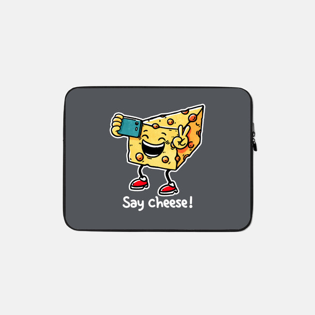 Say Cheese-None-Zippered-Laptop Sleeve-fanfreak1