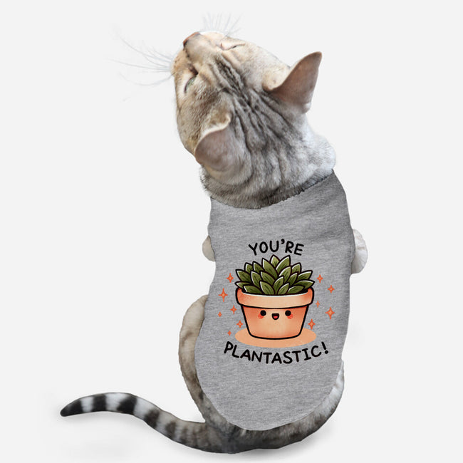 You're Plantastic-Cat-Basic-Pet Tank-fanfreak1