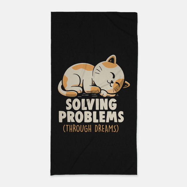 Solving Problems Through Dreams-None-Beach-Towel-koalastudio