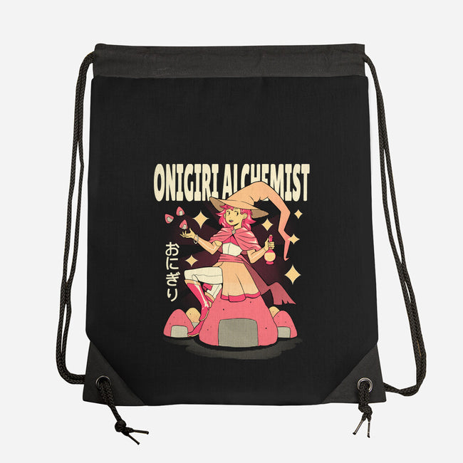 Onigiri Alchemist-None-Drawstring-Bag-FunkVampire