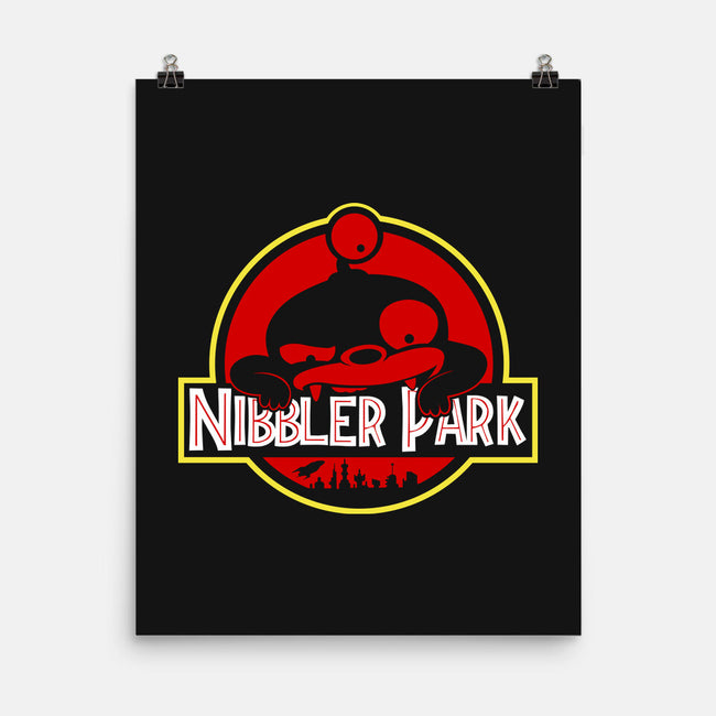 Nibbler Park-None-Matte-Poster-demonigote