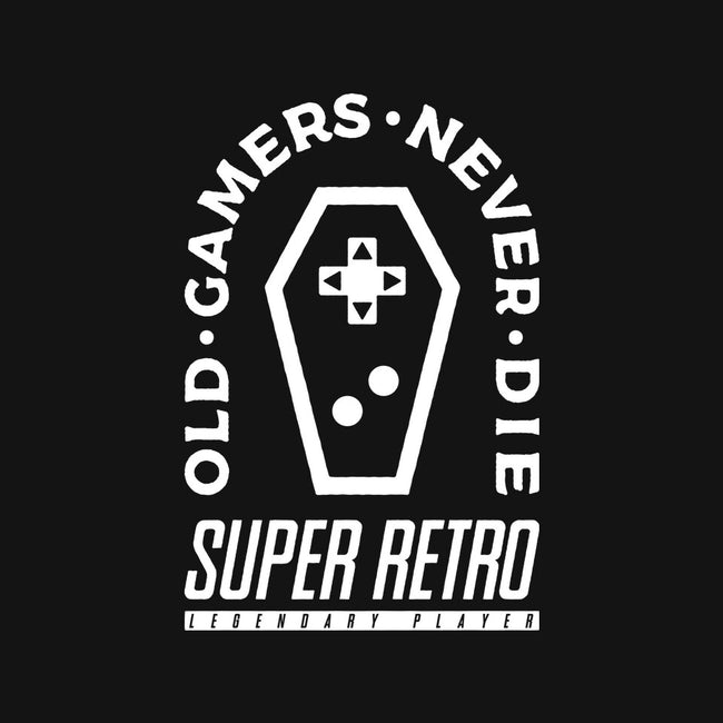 Old Gamers Never Die-None-Glossy-Sticker-demonigote