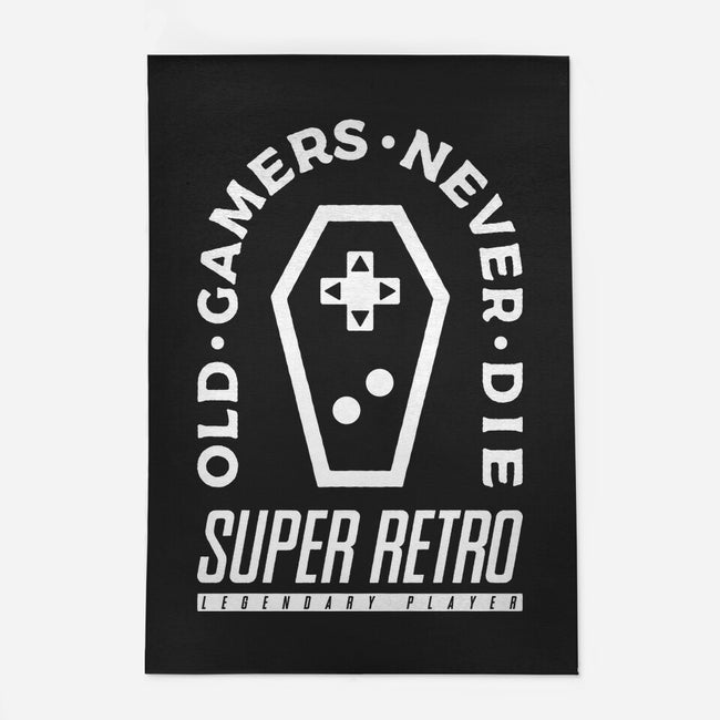 Old Gamers Never Die-None-Indoor-Rug-demonigote