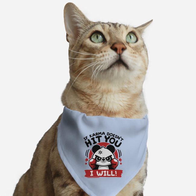 If Karma Doesn't Hit You-Cat-Adjustable-Pet Collar-NemiMakeit