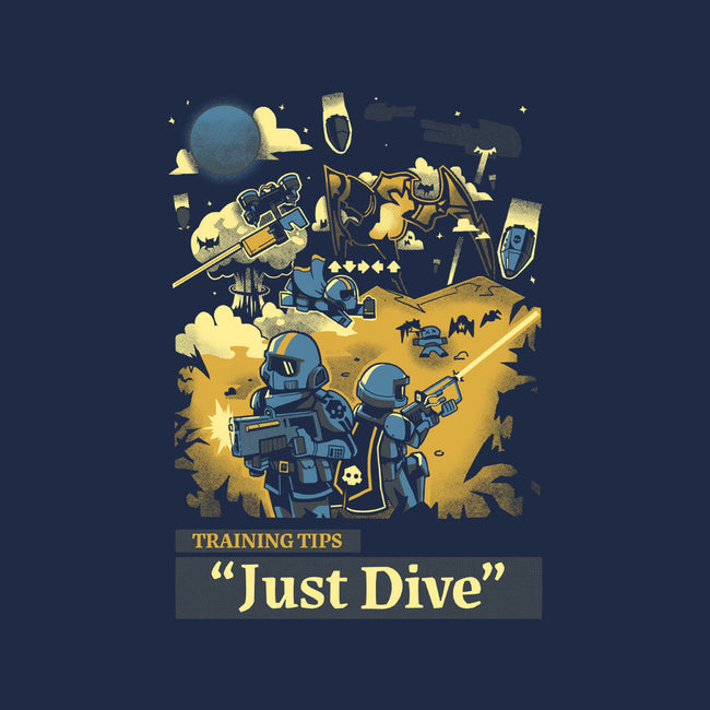 Training Tip Just Dive-None-Polyester-Shower Curtain-Heyra Vieira
