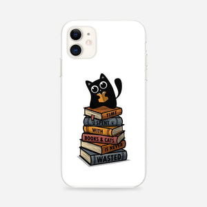 Time Spent With Books And Cats-iPhone-Snap-Phone Case-erion_designs