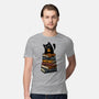 Time Spent With Books And Cats-Mens-Premium-Tee-erion_designs