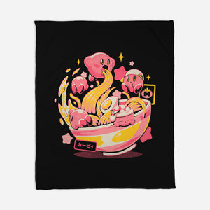 Pink Bowl-None-Fleece-Blanket-eduely