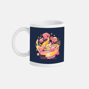 Pink Bowl-None-Mug-Drinkware-eduely