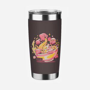 Pink Bowl-None-Stainless Steel Tumbler-Drinkware-eduely