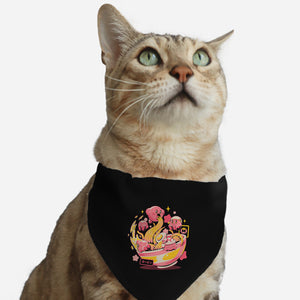 Pink Bowl-Cat-Adjustable-Pet Collar-eduely