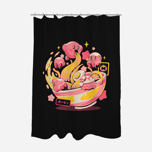 Pink Bowl-None-Polyester-Shower Curtain-eduely
