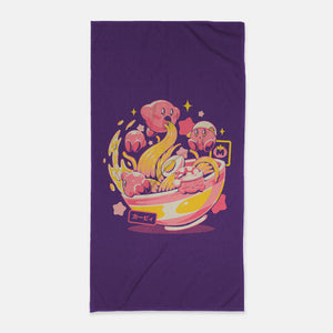 Pink Bowl-None-Beach-Towel-eduely
