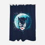 Meow-None-Polyester-Shower Curtain-Tronyx79