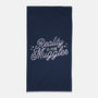 Reality Is For Muggles-None-Beach-Towel-fanfreak1