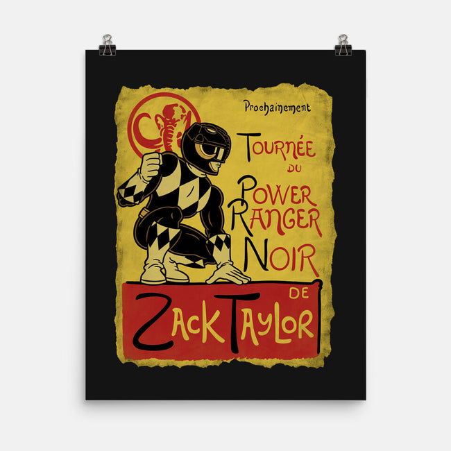 Le Ranger Noir-None-Matte-Poster-Barbadifuoco