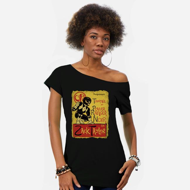 Le Ranger Noir-Womens-Off Shoulder-Tee-Barbadifuoco